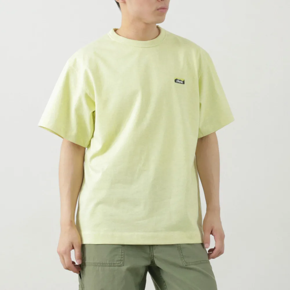 NANGA T-Shirts^/ Eco Hybrid Box Logo Embroidery T-Shirt