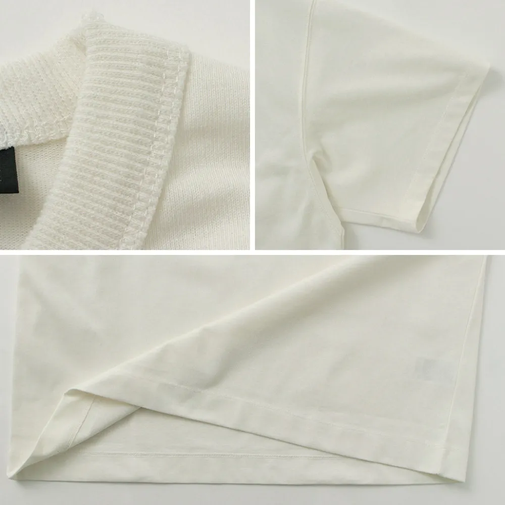 NANGA T-Shirts^/ Eco Hybrid Box Logo Embroidery T-Shirt