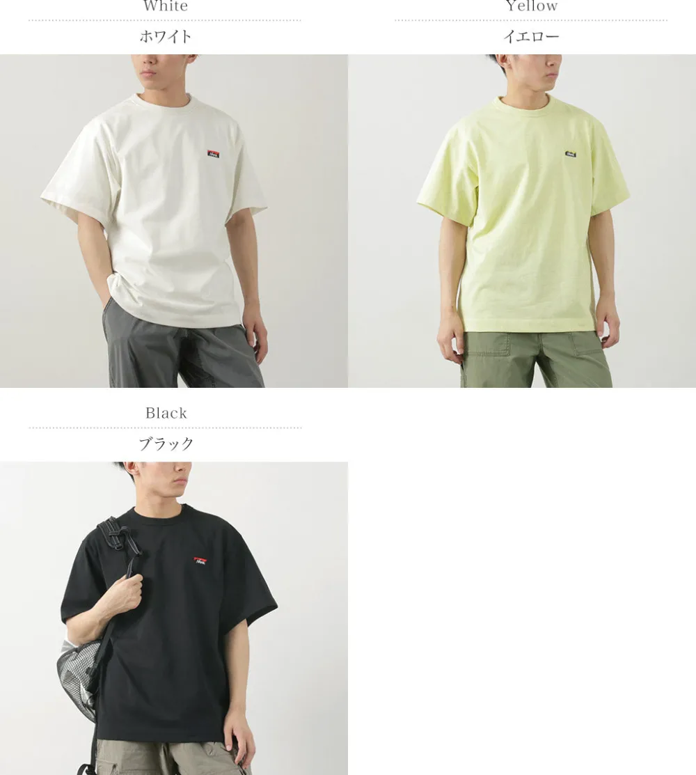 NANGA T-Shirts^/ Eco Hybrid Box Logo Embroidery T-Shirt