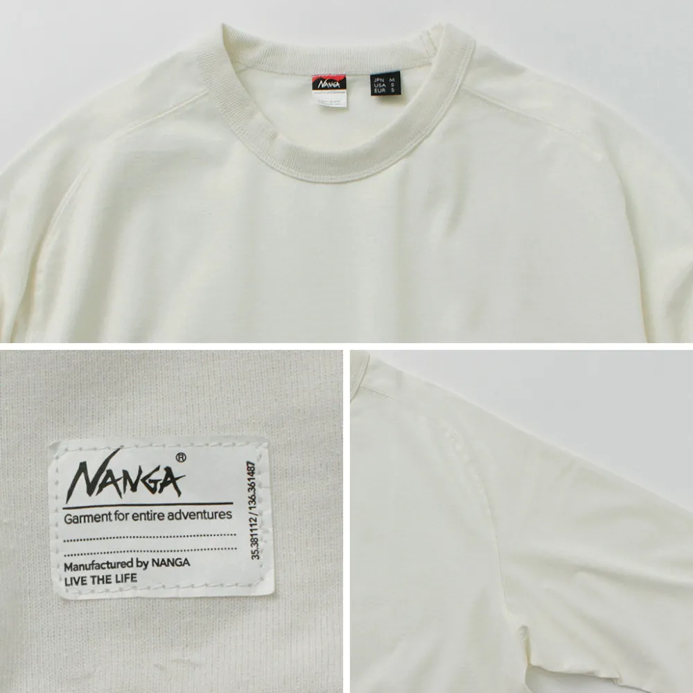 NANGA T-Shirts^/ Eco Hybrid Oversized Long Sleeve T-Shirt