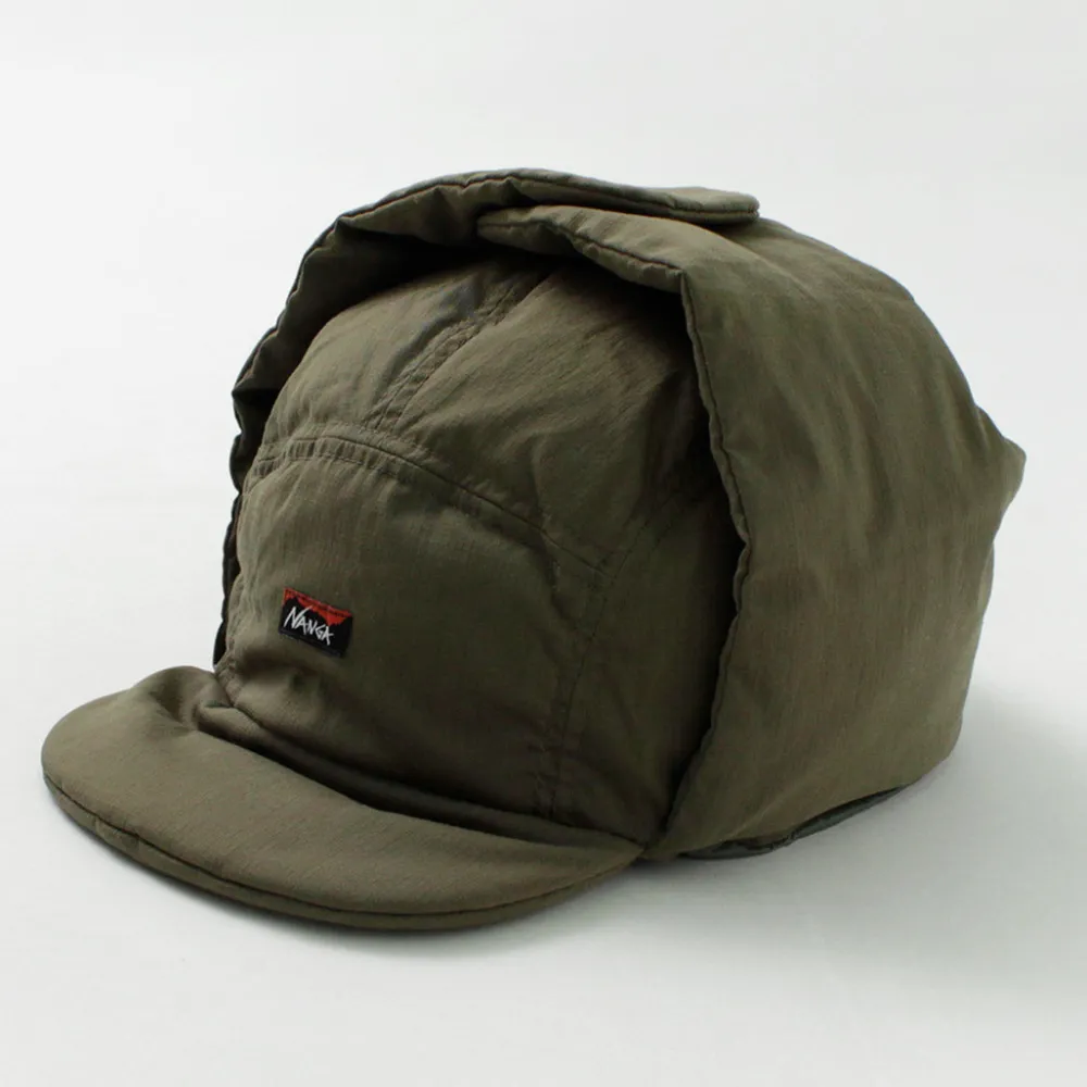 NANGA Hats^/ Fire-resistant Ripstop Down Earflap Cap