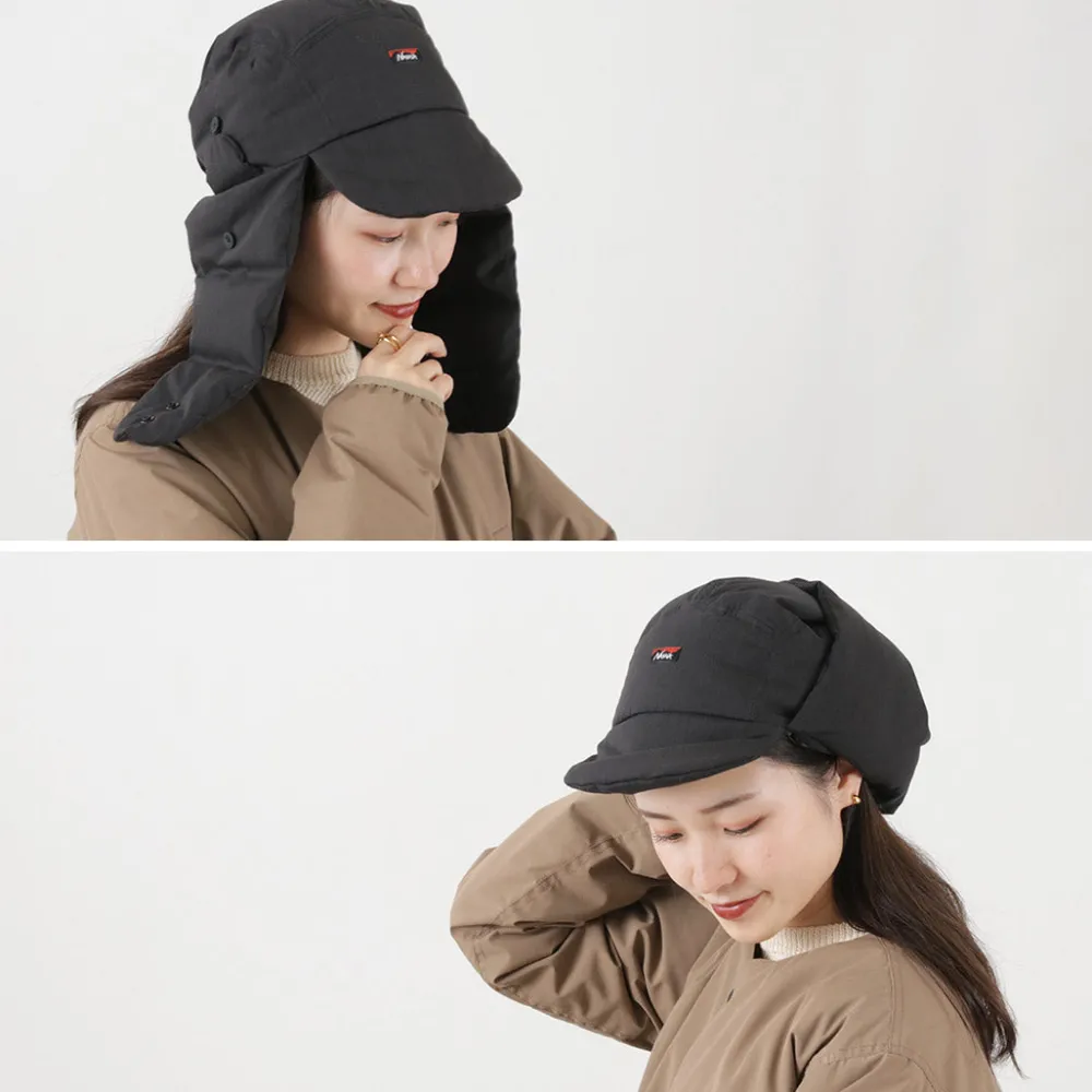 NANGA Hats^/ Fire-resistant Ripstop Down Earflap Cap