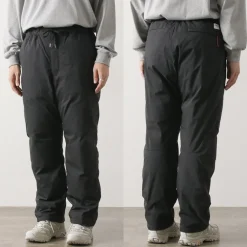 NANGA Work Pants & Chinos^/ HINOC Ripstop Down Pants black