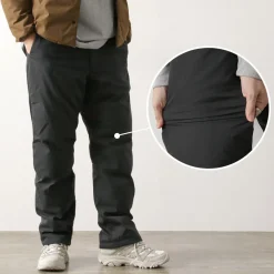 NANGA Work Pants & Chinos^/ HINOC Ripstop Down Pants black