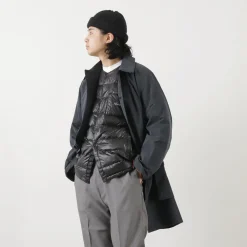 NANGA Down Wear^/ Inner Down Cardigan Detachable Sleeve