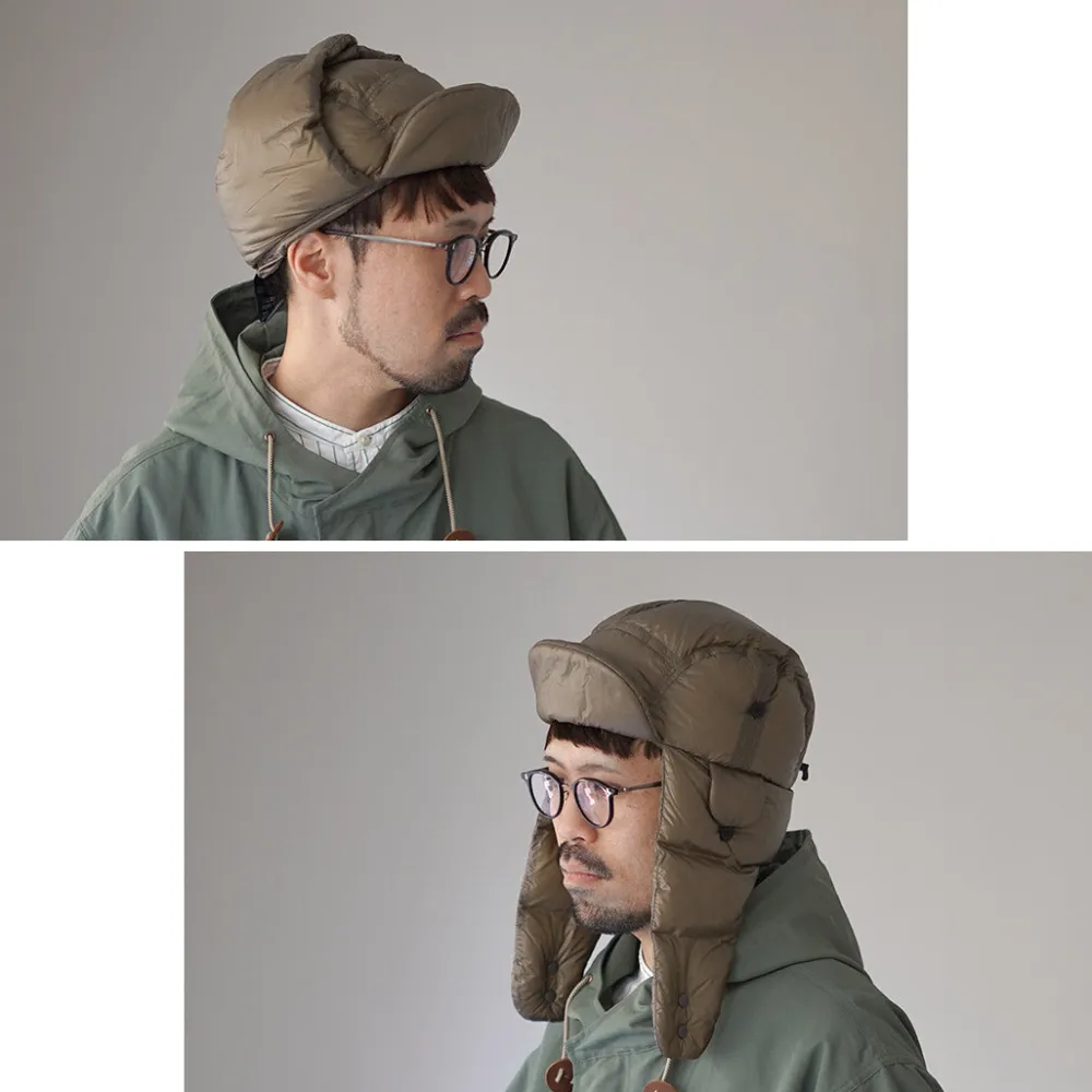 NANGA Hats^/ Mountain Lodge Down Ear Flap Cap