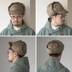 NANGA Hats^/ Mountain Lodge Down Ear Flap Cap