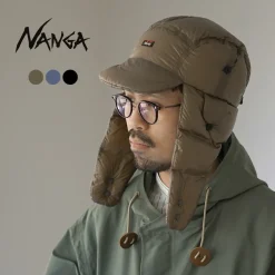 NANGA Hats^/ Mountain Lodge Down Ear Flap Cap