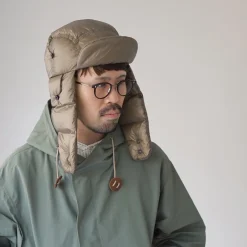 NANGA Hats^/ Mountain Lodge Down Ear Flap Cap