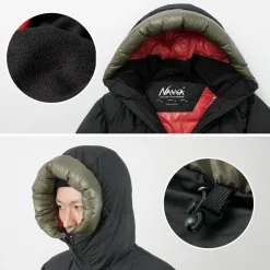 NANGA Down Wear^/ Northern Light Down Jacket black