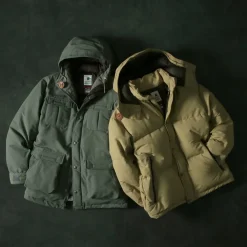 NANGA Down Wear^/ SIERRA DESIGNS Cordura 60/40 770FP Down Mountain Parka