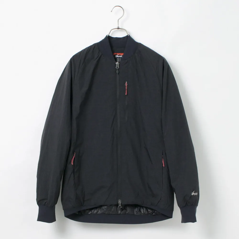 NANGA Jackets^/ Soft Down Varsity Blouson black