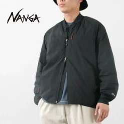 NANGA Jackets^/ Soft Down Varsity Blouson black
