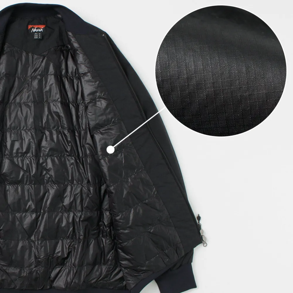 NANGA Jackets^/ Soft Down Varsity Blouson black