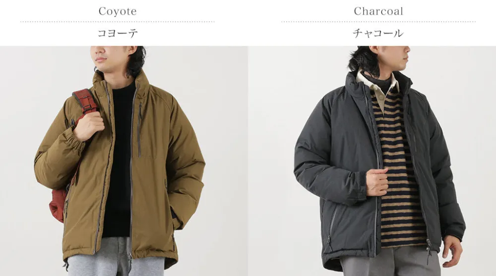 NANGA Down Wear^/ Stand Down Jacket Fire-resistant