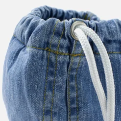 NAPRON Tote Bags^/ 8oz Bleached Denim Patient Bag Small 5L lightblue
