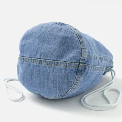 NAPRON Tote Bags^/ 8oz Bleached Denim Patient Bag Small 5L lightblue