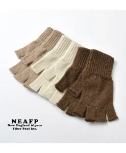 NEAFP Gloves^/ Alpaca fingerless knitted glove
