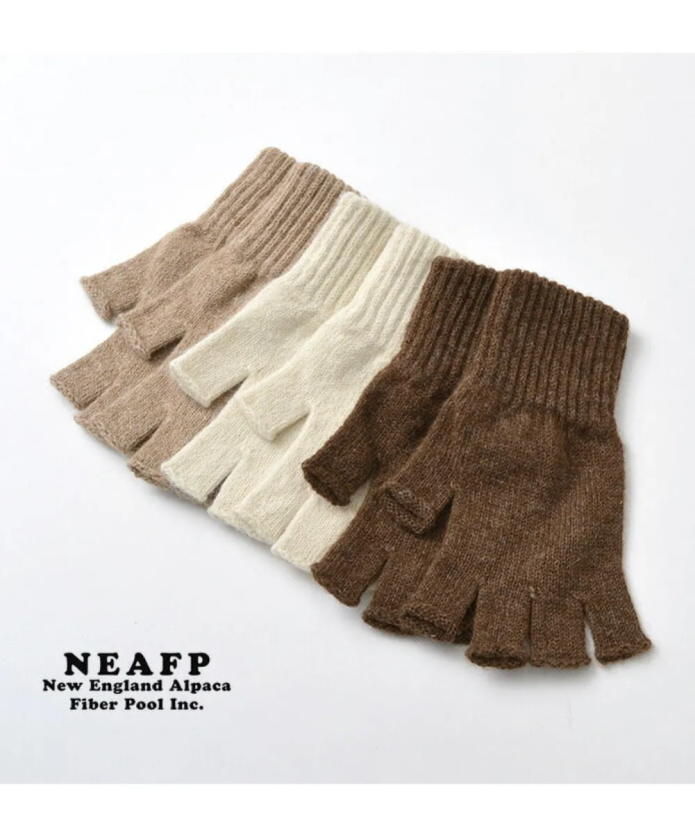 NEAFP Gloves^/ Alpaca fingerless knitted glove