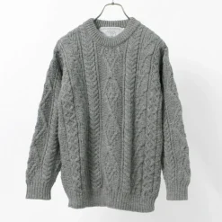 OLD DERBY KNITWEAR Knits^/ Aran Crew Pullover