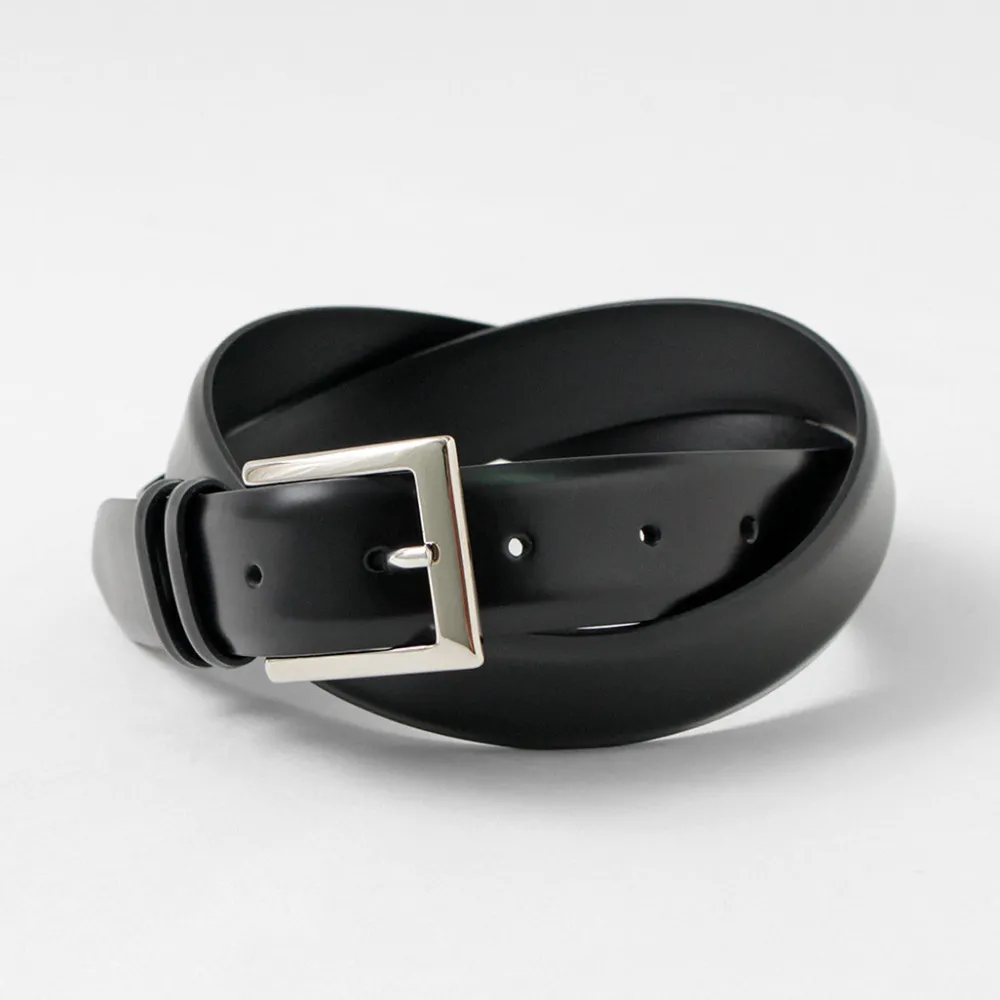 ORCIANI Belts^/ Calf Classic Leather Belt black