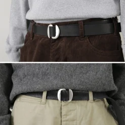 ORCIANI Belts^/ Hunting Double Suede and Leather Belt S-Buckle