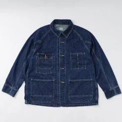 ORDINARY FITS Jackets^/ Denim Coverall Jacket Used indigo