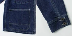 ORDINARY FITS Jackets^/ Denim Coverall Jacket Used indigo