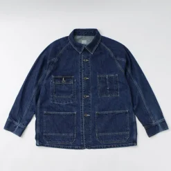 ORDINARY FITS Jackets^/ Denim Coverall Jacket Used indigo