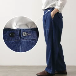 ORDINARY FITS Work Pants & Chinos|Jeans^/ James Fatigue Denim with Used Finish blue
