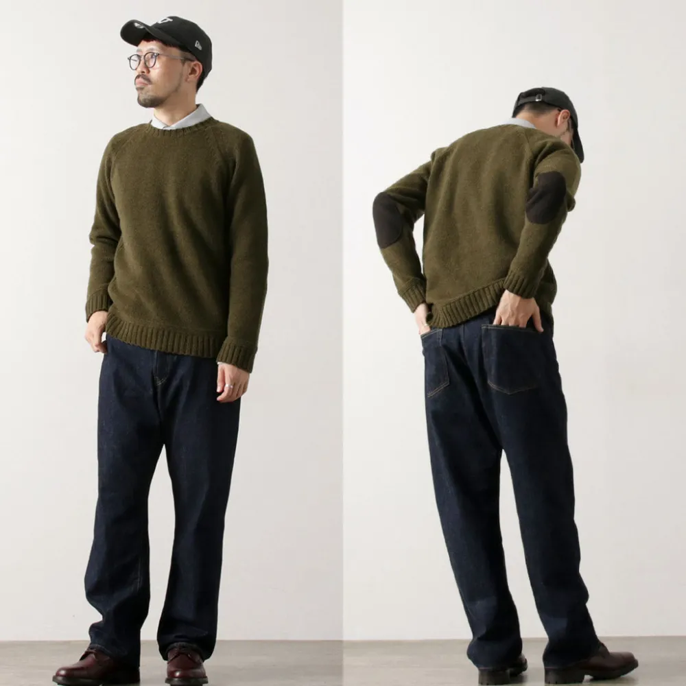 ORDINARY FITS Jeans^/ Loose denim One-wash indigo