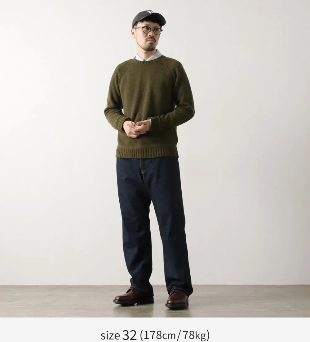 ORDINARY FITS Jeans^/ Loose denim One-wash indigo