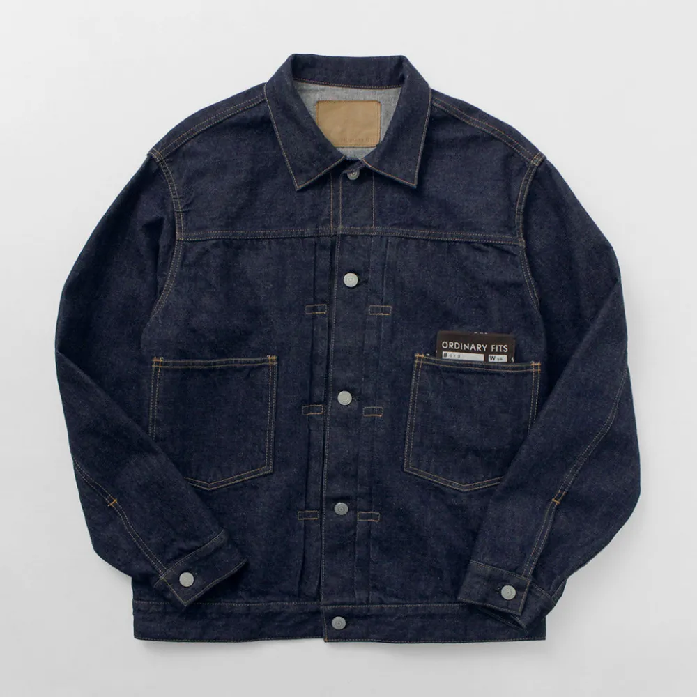 ORDINARY FITS Jackets^/ 2nd Type Denim Jacket One-washed indigo