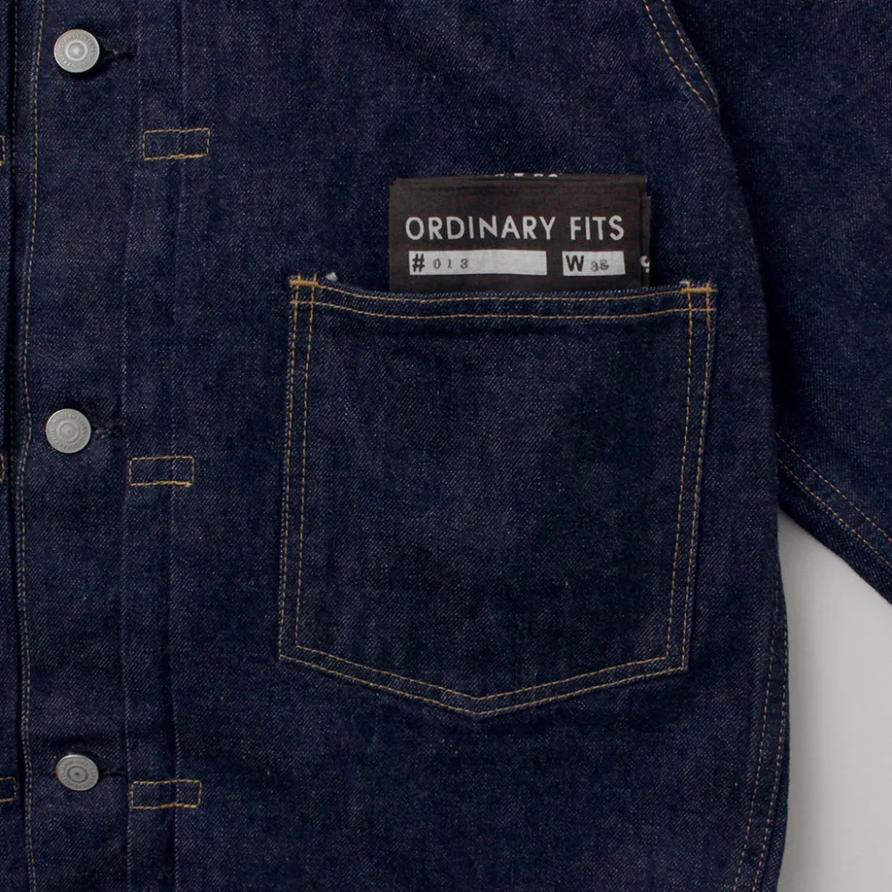 ORDINARY FITS Jackets^/ 2nd Type Denim Jacket One-washed indigo