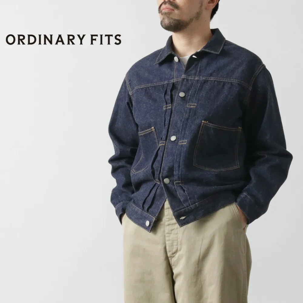 ORDINARY FITS Jackets^/ 2nd Type Denim Jacket One-washed indigo