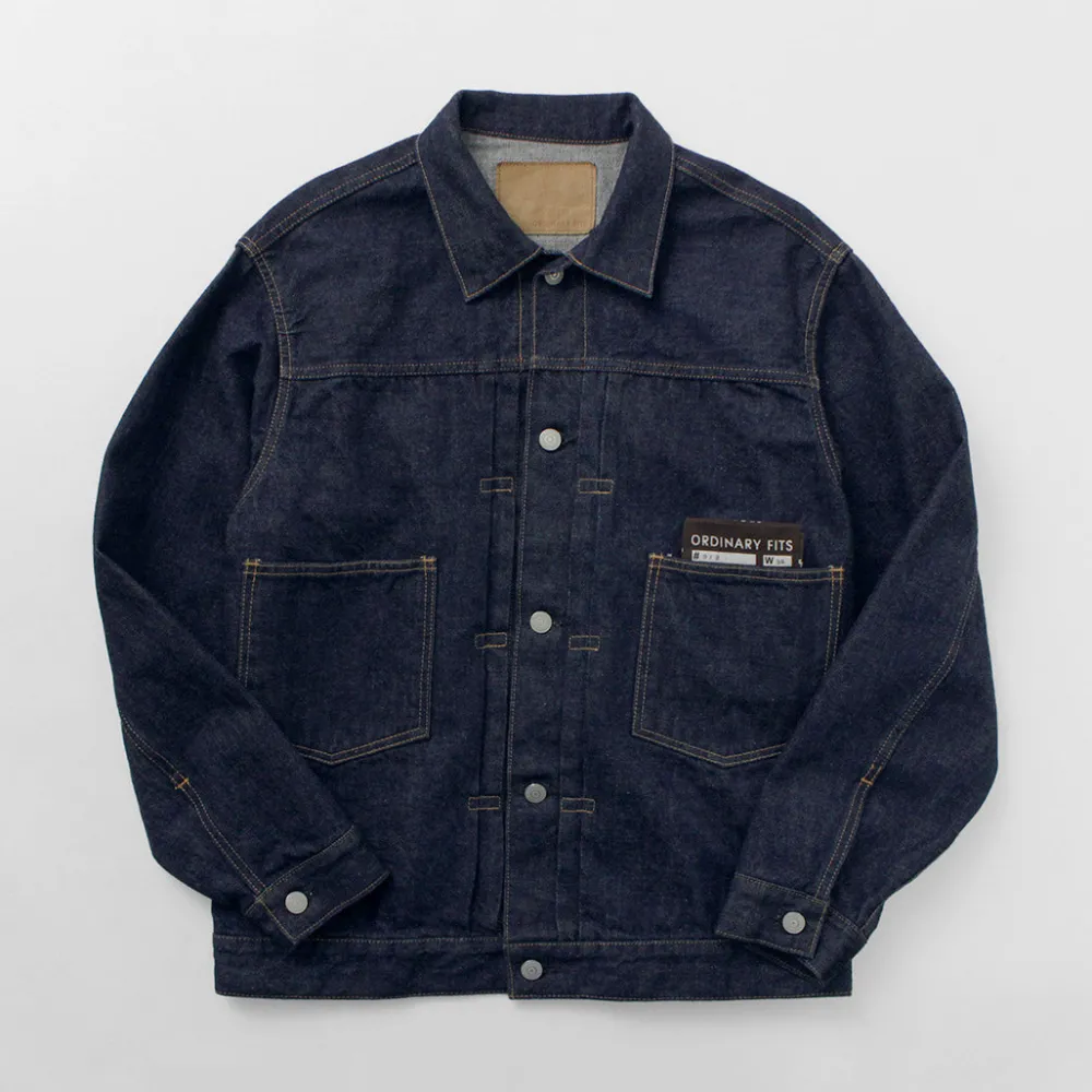 ORDINARY FITS Jackets^/ 2nd Type Denim Jacket One-washed indigo