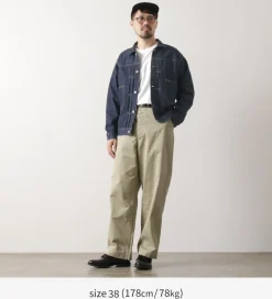 ORDINARY FITS Jackets^/ 2nd Type Denim Jacket One-washed indigo