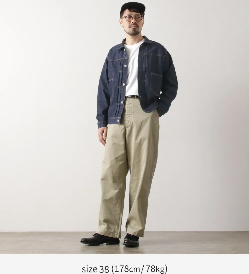 ORDINARY FITS Jackets^/ 2nd Type Denim Jacket One-washed indigo