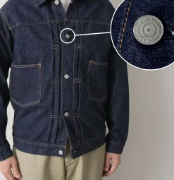 ORDINARY FITS Jackets^/ 2nd Type Denim Jacket One-washed indigo