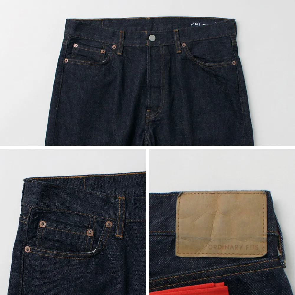 ORDINARY FITS Jeans^/ Standard Denim One-Washed indigo