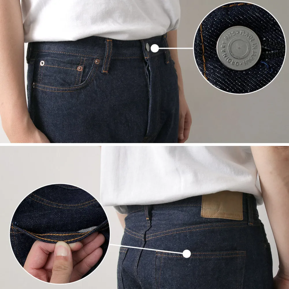 ORDINARY FITS Jeans^/ Standard Denim One-Washed indigo