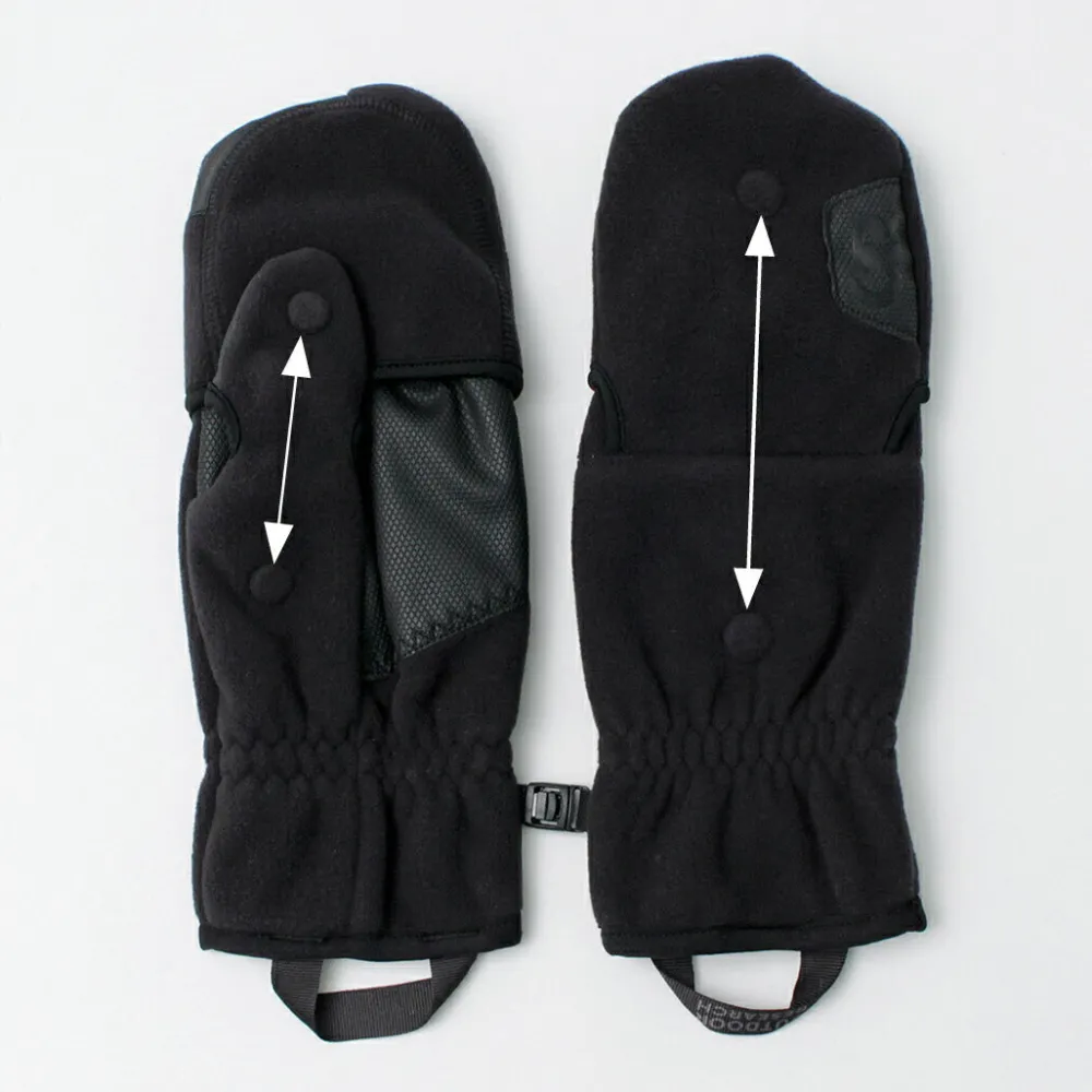 OUTDOOR RESEARCH Gloves^/ Gripper Convertible Mitten black