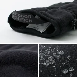 OUTDOOR RESEARCH Gloves^/ Gripper Convertible Mitten black
