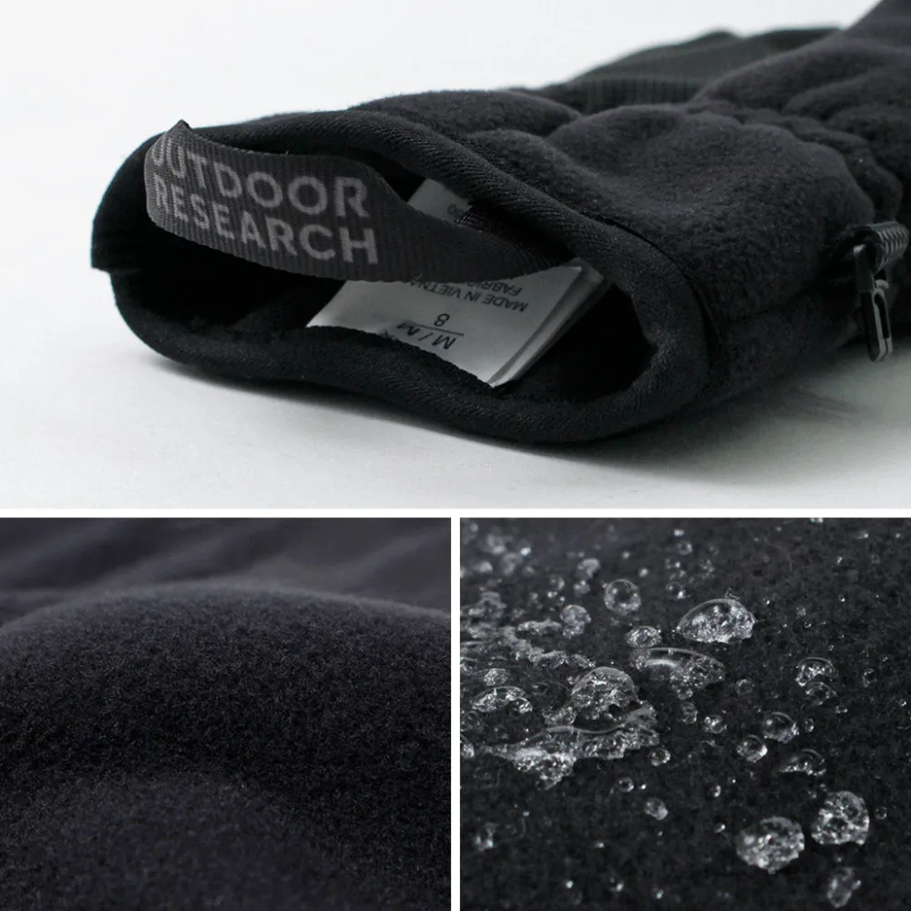 OUTDOOR RESEARCH Gloves^/ Gripper Convertible Mitten black