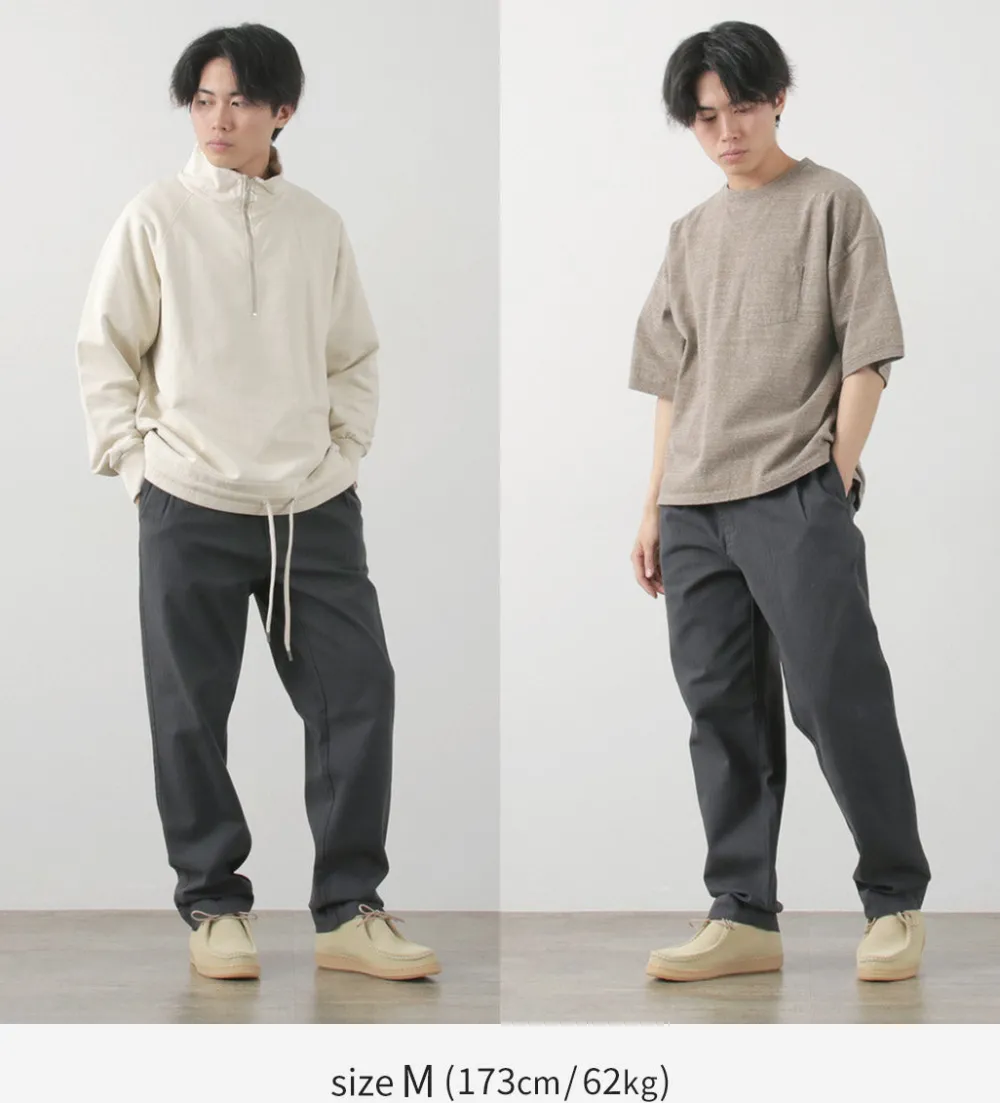 PARAGES Work Pants & Chinos^/ Double Pleated Pants Cotton