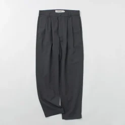 PARAGES Work Pants & Chinos^/ Double Pleated Pants Cotton