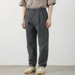PARAGES Work Pants & Chinos^/ Double Pleated Pants Cotton