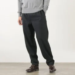 PARAGES Trousers^/ Double Pleats Wool Pants