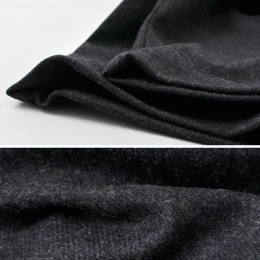 PARAGES Trousers^/ Double Pleats Wool Pants