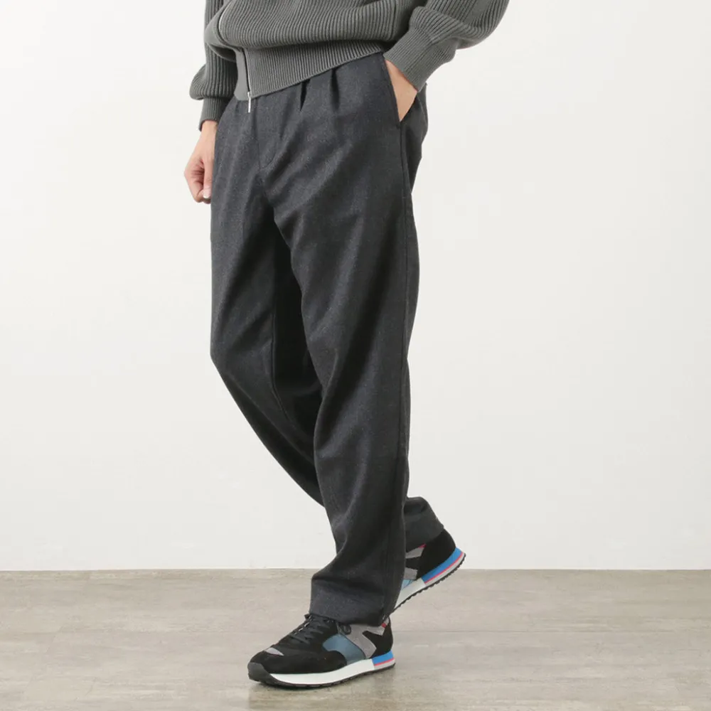 PARAGES Trousers^/ Double Pleats Wool Pants